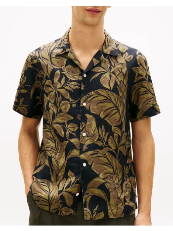 tommy hilfiger linen floral aop ss rf 1/2 mw0mw42403-c1g