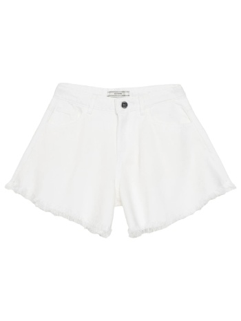 guess tencel rigid bull denim shorts σορτς παιδικο girl