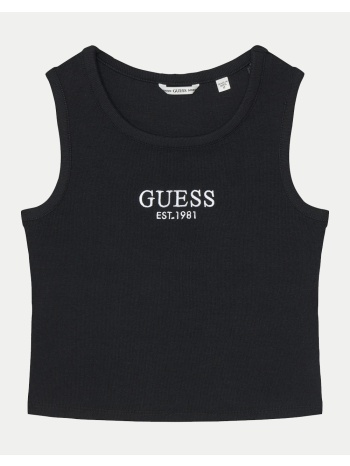 guess rib midi sl t-shirt μπλουζα παιδικο girl
