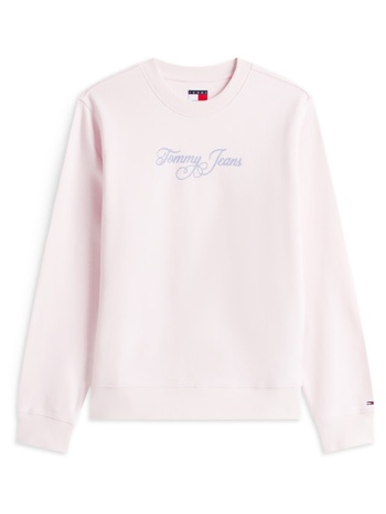 tommy jeans tjw reg ess logo 1 crew ext dw0dw21922-tog