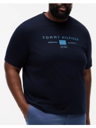 tommy hilfiger bt-brand love mono stack tee-b mw0mw44053-dw5 darkblue