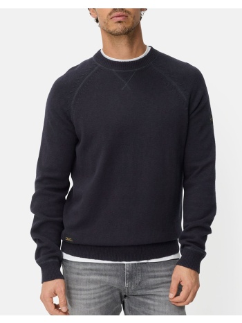 camel πλεκτό πουλοβερ crew neck c261-409500-7k56-48 darkblue