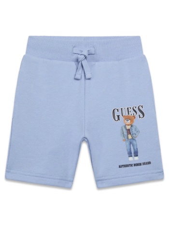 guess french terry regular shorts σορτς παιδικο boy