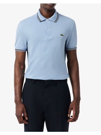 lacoste μπλουζα κμ polo ss 3ph9875-hba ciel