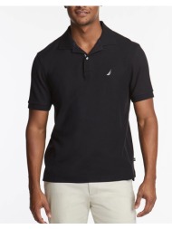 nautica μπλουζα πολο κμ cabin polo shirt 3ncn1cr0110-011 black