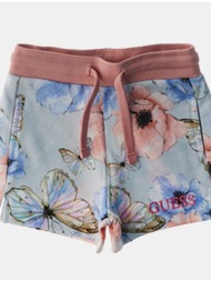 guess french terry regular shorts σορτς παιδικο girl k6rd04ka6r4-p739 mixed