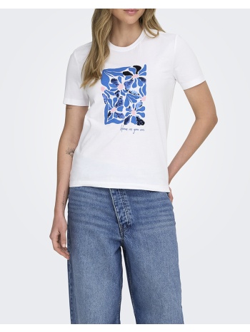 only onlkita reg s/s print top noos 15367568-bright