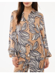 mexx graphic flower print blouse mf006100961w-300007 multi