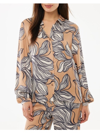 mexx graphic flower print blouse mf006100961w-300007 multi