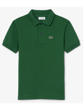 lacoste μπλουζα κμ 1212 petite pique polo 3pj1102-132 green