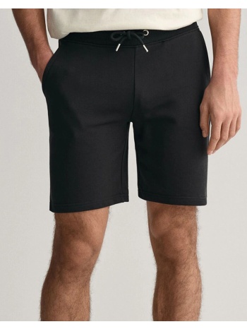 gant σορτς reg shield sweat shorts 3g2009027-5 black
