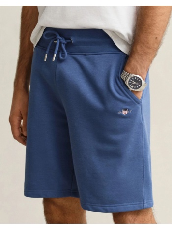 gant σορτς reg shield sweat shorts 3g2009027-442 blue