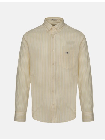 gant υποκαμισο μμ reg poplin stripe shirt 3g3000130-713