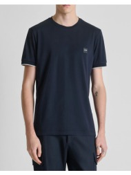 antony morato mmks02641fa100240 min of 6 t-shirt regular fit μπλουζα ανδρικο ks02641fa100240-7139 na