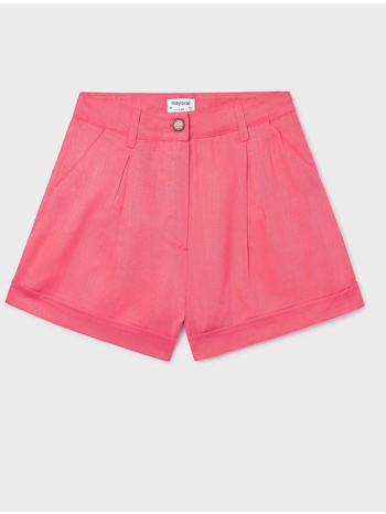 mayoral παντελονι κοντο απομιμηση λινο 06201-070 coral