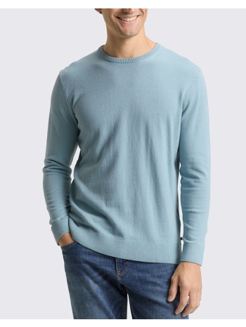 tom tailor basic crew nec πλεκτο ανδρικο 1049500-30838