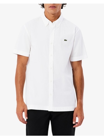 lacoste υποκαμισο κμ shirt ss 3ch2312-001 white