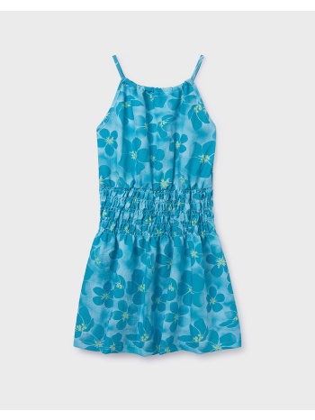 mayj φορεμα σταμπα τιραντες 06917-046 blue
