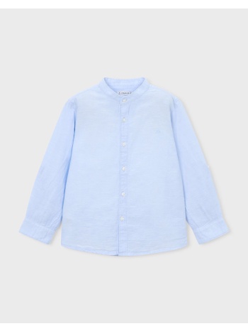 mayoral πουκαμισο μακ/κο γιακας μαο λι 03118-031 lightblue