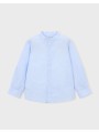 mayoral πουκαμισο μακ/κο γιακας μαο λι 03118-031 lightblue