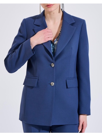 bill cost σακακι 10-031058-1-μπλε blue