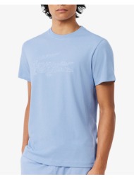 lacoste μπλουζα κμ tee-shirt ss 3th1761-49y lightblue