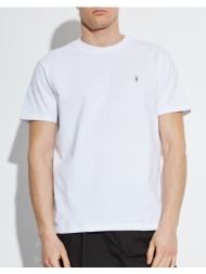 all saints dexter ss crew m005jd-optic white white