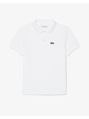 lacoste μπλουζα κμ 1212 petite pique polo 3pj1463-001 white