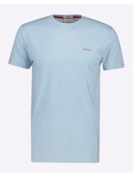 gant μπλουζα κμ contrast logo ss tshirt 3g2003413-457 lightblue