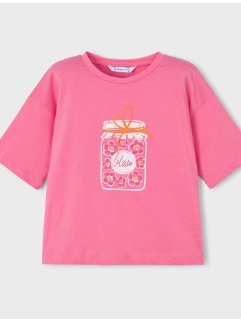 mayoral μπλουζα κοντομανικη 03016-026 pink
