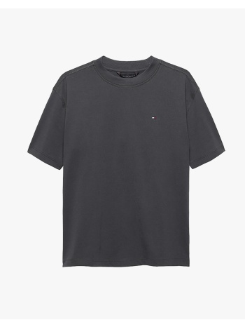 tommy hilfiger washed faded graphic t-shirt ss