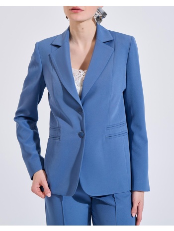bill cost σακακι 10-031078-0-μπλε blue