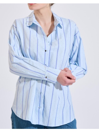 bill cost πουκαμισο 10-320622-0-σιελ ciel