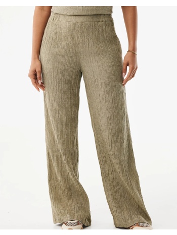 mexx crincle pants wide leg mf007004361w-150927 khaki