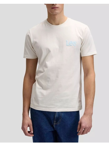 lee medium wobbly lee tee 112376489-natural offwhite