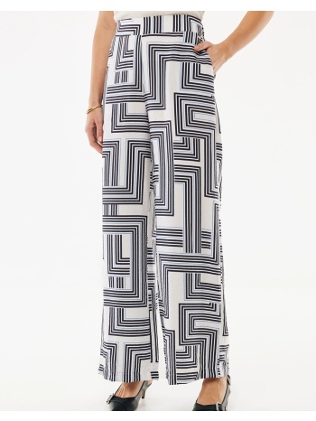 mexx geo print pants wide leg mf007004661w-300007 multi