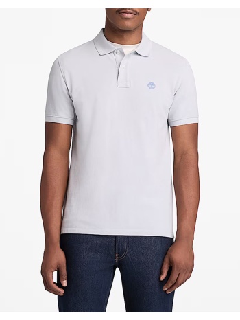 timberland pique short sleeve polo tb0a6vdp-a7e lightgray
