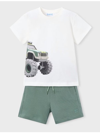 mayoral σετ μακο σταμπα 03605-039 green