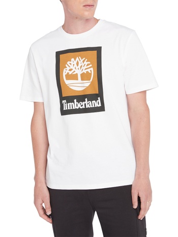 timberland colored short sleeve tee tb0a5qs2-100 white
