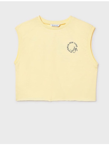 mayoral μπλουζα τιραντες σχεδιο 06014-093 lightyellow