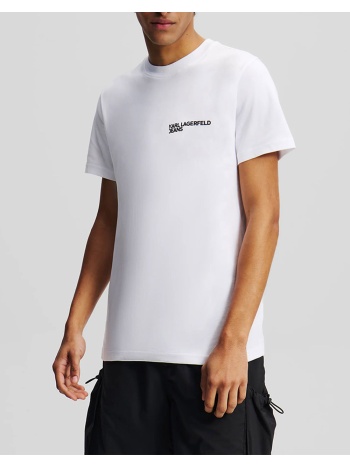 karl lagerfeld jeans klj slim ss tee a1m17003-100 white