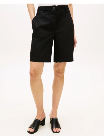 tommy hilfiger co gmd blend chino short ww0ww49648-bds black