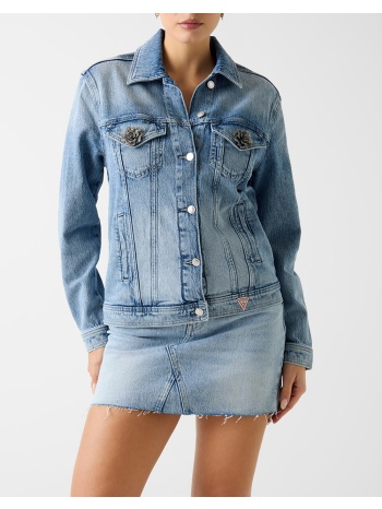 guess anna boyfriend jacket μπουφαν γυναικειο