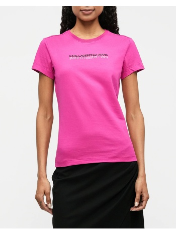 karl lagerfeld jeans klj slim ss reflection tee