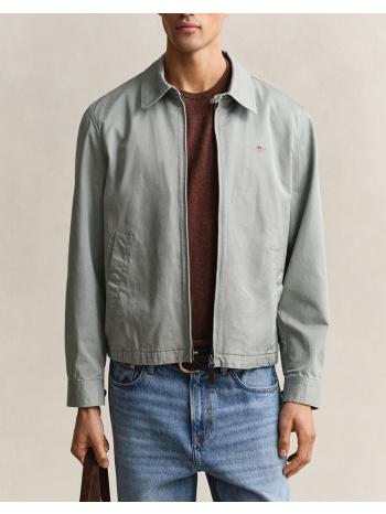 gant μπουφαν cotton windcheater jacket 3g7006602-10 gray