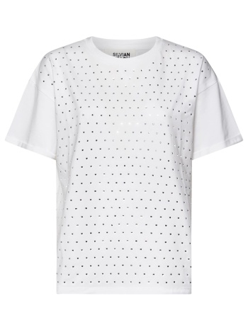 silvian heach t-shirt sedibana gpp26093ts-white white