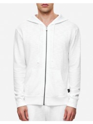 dirty laundry regular knitted slub fullzip dlmf000201-white white