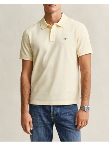 gant μπλουζα κμ reg shield ss pique polo 3g2210-1-713