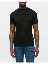 karl lagerfeld t-shirt crewneck 755052-561224-990 black