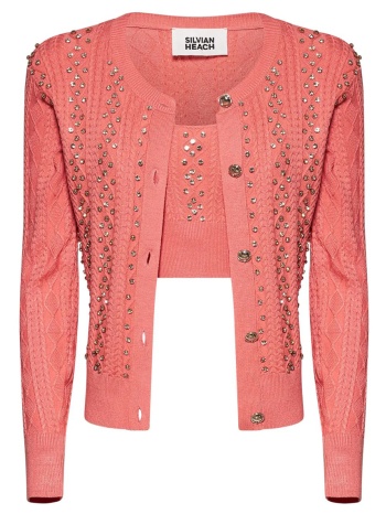 silvian heach twinset selaji gpp26098tw-coral coral